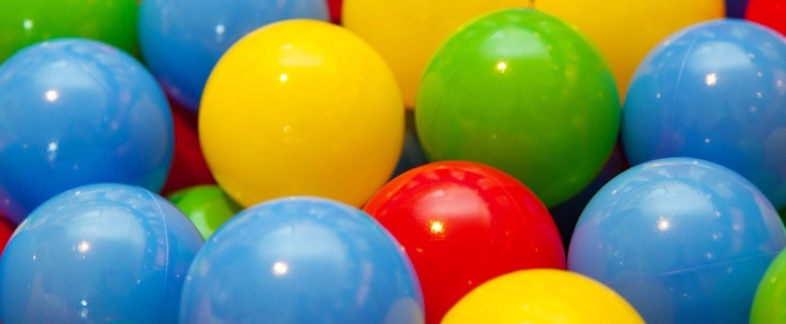 Colourful balls from The community ball pool event.