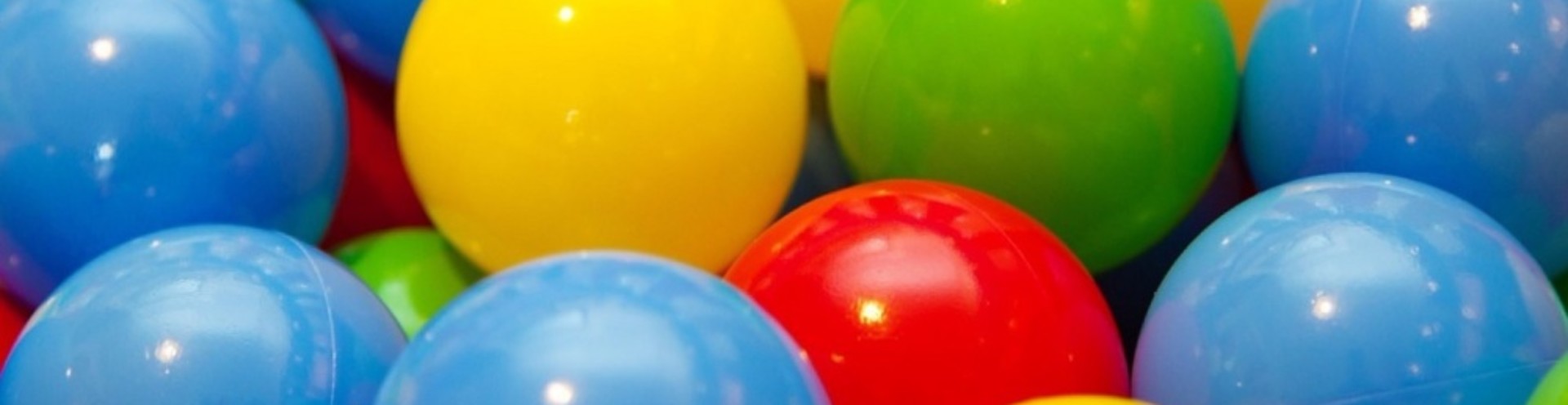 Colourful balls from The community ball pool event.