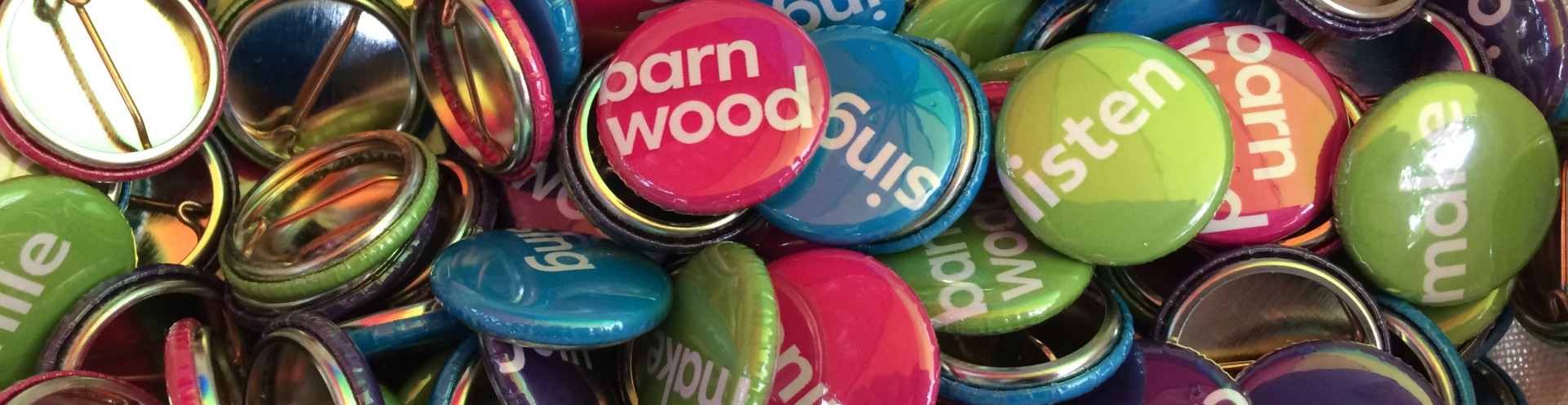 Colourful pins of Barnwood Trust