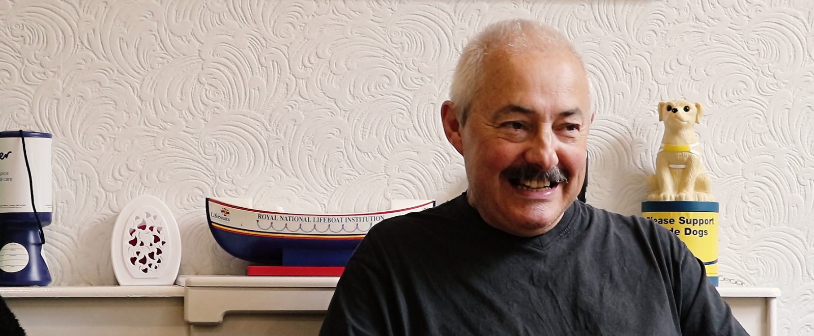 Barry sharing his experience with Dementia