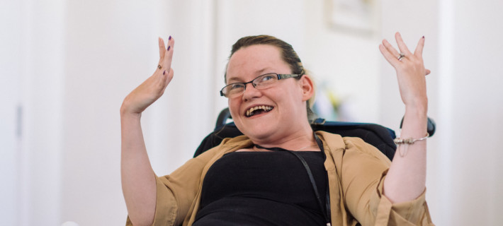 A Gloucestershire woman with disability, sharing her challenges to gain access to work