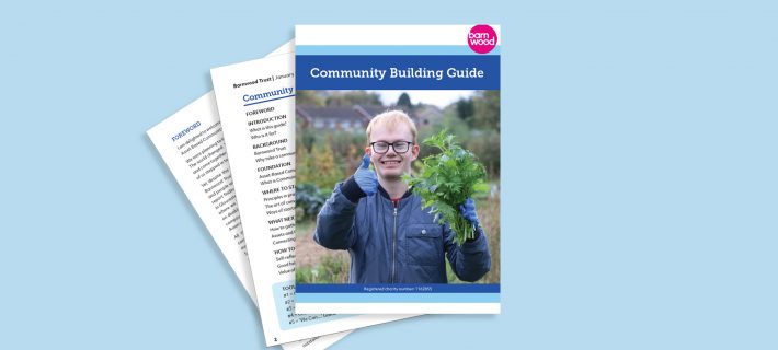 Image of the front cover of the Community Building Guide