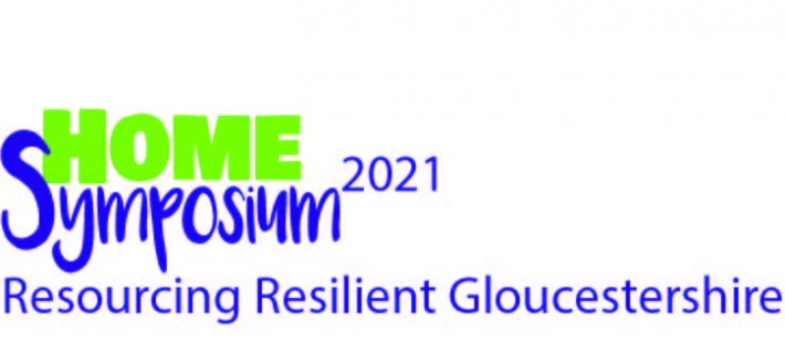 Logo for Home Symposium 2021, Respurcing Resilient Gloucestershire