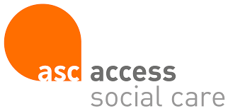 ASC logo. Access social care