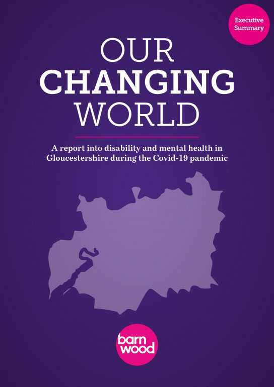 Front cover of Our Changing World report