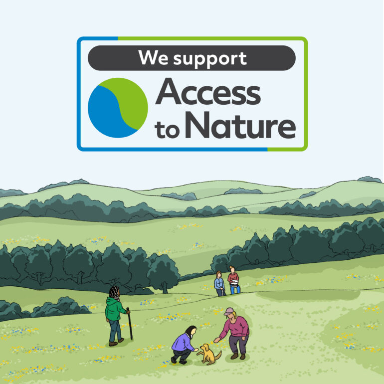 We support access to nature image